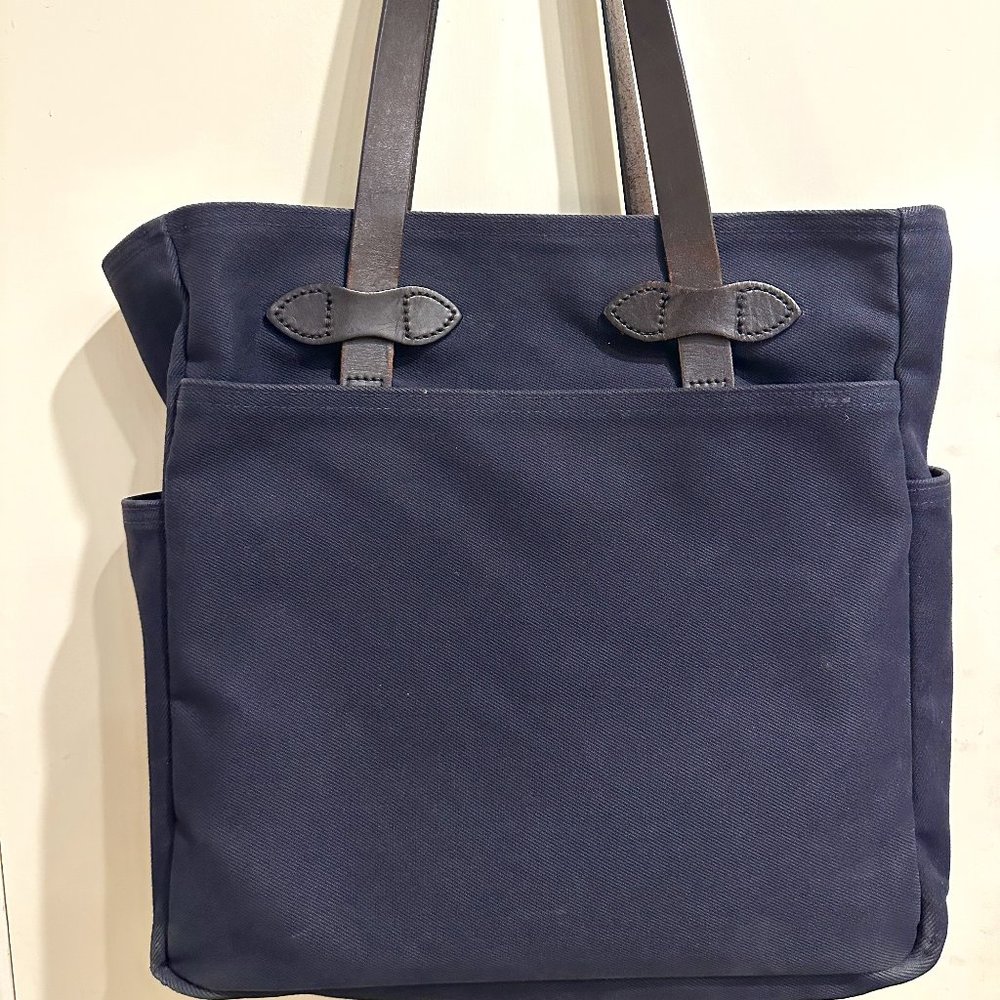 Filson navy tote